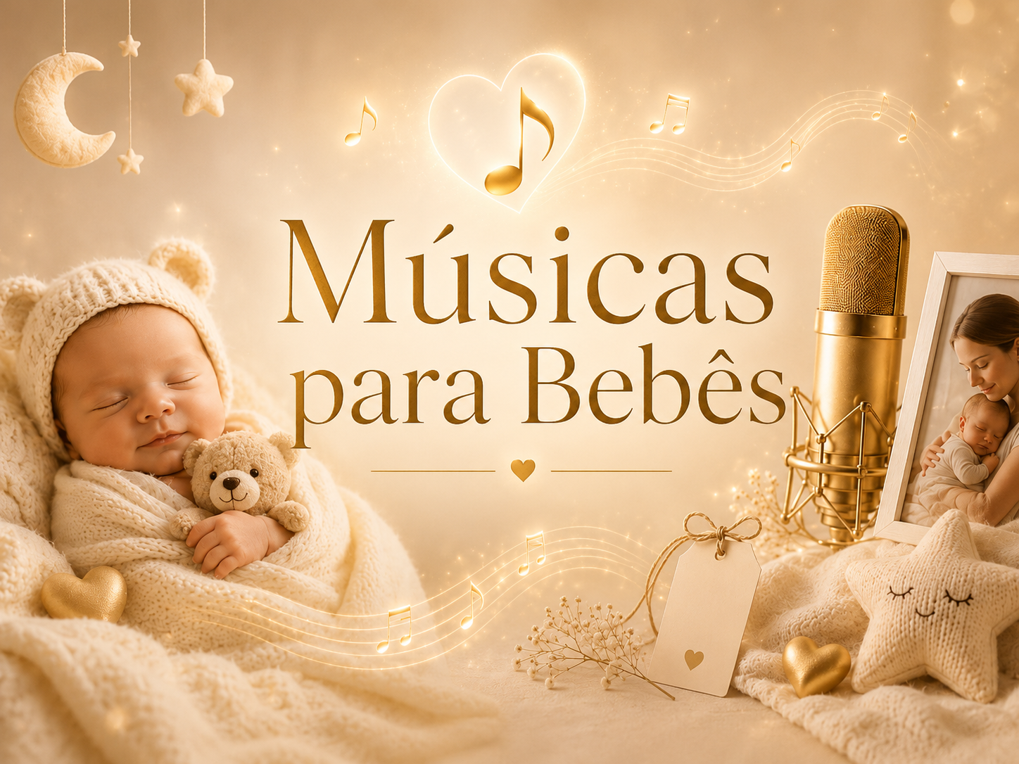 Música personalizada para bebê
